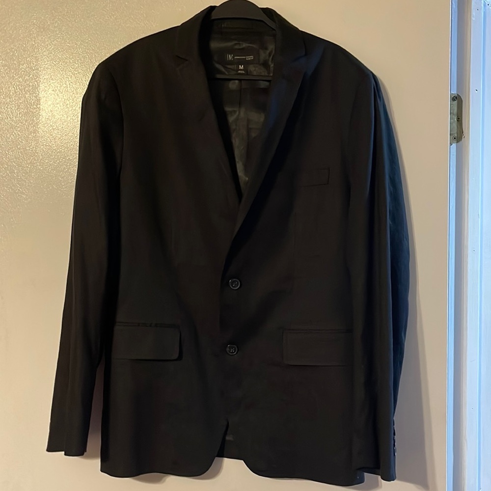 INC Mens linen blaze - black - Medium